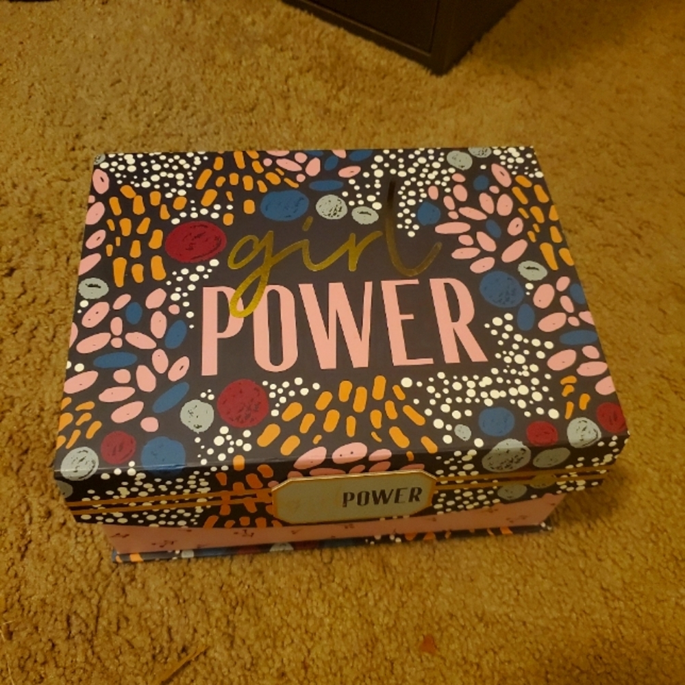 Girl Power Multicolored and Patterned Gift Box